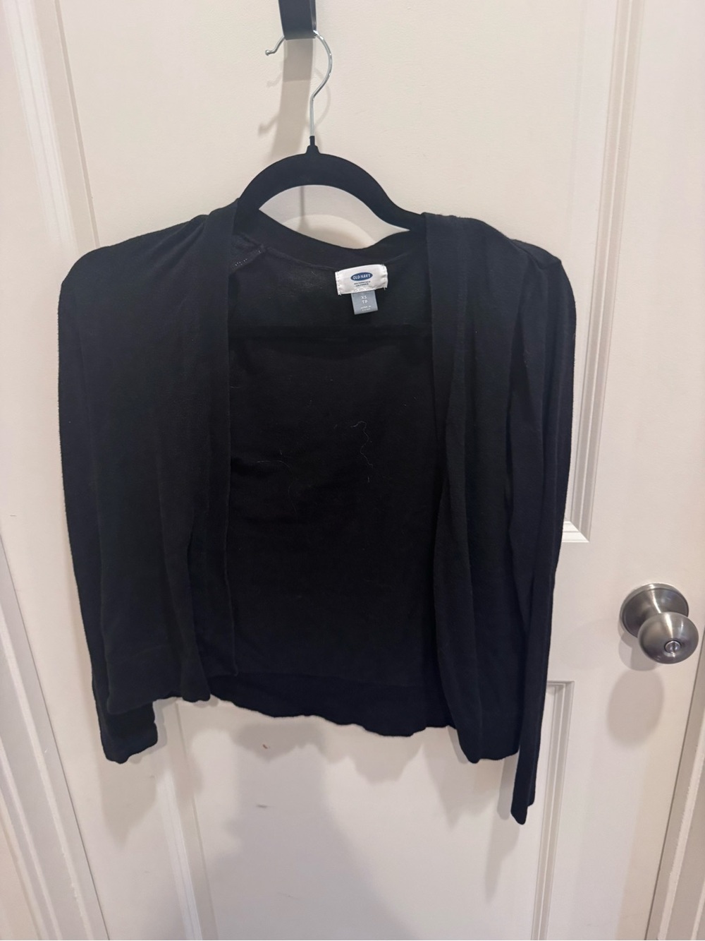Old Navy Black Open Cardigan